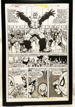 Load image into Gallery viewer, Marvel Two-In-One Annual #2 pg. 44 by Jim Starlin 11x17 FRAMED Original Art Poster Comics