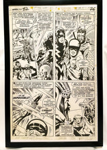 Load image into Gallery viewer, Fantastic Four #82 pg. 19 by Jack Kirby 11x17 FRAMED Original Art Poster Marvel Comics