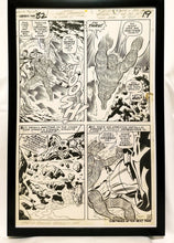 Load image into Gallery viewer, Fantastic Four #82 pg. 15 by Jack Kirby 11x17 FRAMED Original Art Poster Marvel Comics