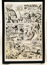 Load image into Gallery viewer, Fantastic Four #84 pg. 4 by Jack Kirby 11x17 FRAMED Original Art Poster Marvel Comics