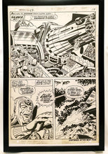 Load image into Gallery viewer, Fantastic Four #83 pg. 15 by Jack Kirby 11x17 FRAMED Original Art Poster Marvel Comics