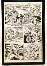 Load image into Gallery viewer, Fantastic Four #84 pg. 12 by Jack Kirby 11x17 FRAMED Original Art Poster Marvel Comics