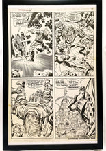 Load image into Gallery viewer, Fantastic Four #84 pg. 6 by Jack Kirby 11x17 FRAMED Original Art Poster Marvel Comics