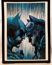 Load image into Gallery viewer, Batman & Catwoman by Jim Lee FRAMED 12x16 Art Print DC Comics Poster