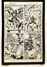 Load image into Gallery viewer, Fantastic Four #83 pg. 8 by Jack Kirby 11x17 FRAMED Original Art Poster Marvel Comics