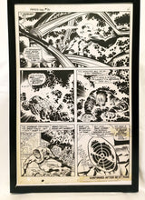 Load image into Gallery viewer, Fantastic Four #71 pg. 4 by Jack Kirby 11x17 FRAMED Original Art Poster Marvel Comics