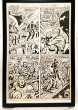 Load image into Gallery viewer, Fantastic Four #83 pg. 19 by Jack Kirby 11x17 FRAMED Original Art Poster Marvel Comics