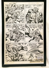 Load image into Gallery viewer, Fantastic Four #71 pg. 8 by Jack Kirby 11x17 FRAMED Original Art Poster Marvel Comics