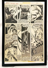 Load image into Gallery viewer, Marvel Two-In-One Annual #2 pg. 30 by Jim Starlin 11x17 FRAMED Original Art Poster Comics