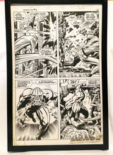 Load image into Gallery viewer, Fantastic Four #71 pg. 16 by Jack Kirby 11x17 FRAMED Original Art Poster Marvel Comics