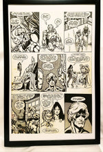 Load image into Gallery viewer, Avengers Annual #7 pg. 45 by Jim Starlin 11x17 FRAMED Original Art Poster Marvel Comics