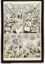 Load image into Gallery viewer, Fantastic Four #84 pg. 19 by Jack Kirby 11x17 FRAMED Original Art Poster Marvel Comics