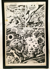 Load image into Gallery viewer, Fantastic Four #71 pg. 17 by Jack Kirby 11x17 FRAMED Original Art Poster Marvel Comics