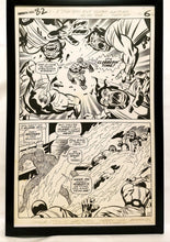 Load image into Gallery viewer, Fantastic Four #82 pg. 5 by Jack Kirby 11x17 FRAMED Original Art Poster Marvel Comics