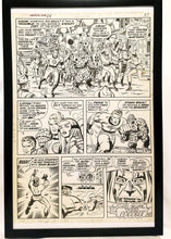 Load image into Gallery viewer, Fantastic Four #84 pg. 20 by Jack Kirby 11x17 FRAMED Original Art Poster Marvel Comics