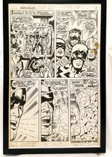Load image into Gallery viewer, Fantastic Four #83 pg. 6 by Jack Kirby 11x17 FRAMED Original Art Poster Marvel Comics