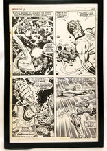 Load image into Gallery viewer, Fantastic Four Annual #6 pg. 33 by Jack Kirby 11x17 FRAMED Original Art Poster Marvel Comics