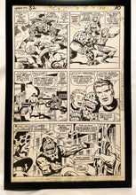 Load image into Gallery viewer, Fantastic Four #82 pg. 7 by Jack Kirby 11x17 FRAMED Original Art Poster Marvel Comics