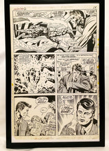 Load image into Gallery viewer, Fantastic Four Annual #6 pg. 44 by Jack Kirby 11x17 FRAMED Original Art Poster Marvel Comics