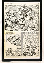 Load image into Gallery viewer, Fantastic Four #84 pg. 14 by Jack Kirby 11x17 FRAMED Original Art Poster Marvel Comics