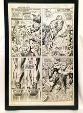 Load image into Gallery viewer, Fantastic Four #71 pg. 10 by Jack Kirby 11x17 FRAMED Original Art Poster Marvel Comics