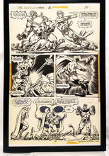 Load image into Gallery viewer, Avengers Annual #7 pg. 39 by Jim Starlin 11x17 FRAMED Original Art Poster Marvel Comics
