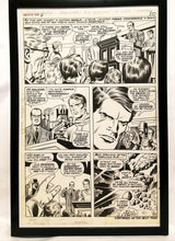 Load image into Gallery viewer, Fantastic Four Annual #6 pg. 39 by Jack Kirby 11x17 FRAMED Original Art Poster Marvel Comics