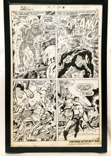Load image into Gallery viewer, Fantastic Four #71 pg. 13 by Jack Kirby 11x17 FRAMED Original Art Poster Marvel Comics
