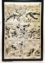 Load image into Gallery viewer, Fantastic Four #73 pg. 14 by Jack Kirby 11x17 FRAMED Original Art Poster Marvel Comics
