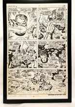 Load image into Gallery viewer, Fantastic Four Annual #6 pg. 41 by Jack Kirby 11x17 FRAMED Original Art Poster Marvel Comics