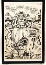 Load image into Gallery viewer, Fantastic Four #84 pg. 5 by Jack Kirby 11x17 FRAMED Original Art Poster Marvel Comics