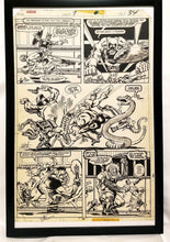 Load image into Gallery viewer, Avengers Annual #7 pg. 34 by Jim Starlin 11x17 FRAMED Original Art Poster Marvel Comics