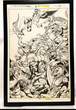 Load image into Gallery viewer, Avengers Annual #7 pg. 30 by Jim Starlin 11x17 FRAMED Original Art Poster Marvel Comics