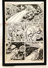 Load image into Gallery viewer, Fantastic Four Annual #6 pg. 31 by Jack Kirby 11x17 FRAMED Original Art Poster Marvel Comics