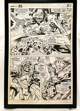 Load image into Gallery viewer, Fantastic Four #82 pg. 16 by Jack Kirby 11x17 FRAMED Original Art Poster Marvel Comics