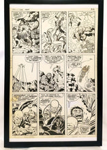 Load image into Gallery viewer, Fantastic Four #100 pg. 19 by Jack Kirby 11x17 FRAMED Original Art Poster Marvel Comics