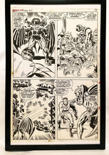 Load image into Gallery viewer, Fantastic Four Annual #6 pg. 15 by Jack Kirby 11x17 FRAMED Original Art Poster Marvel Comics