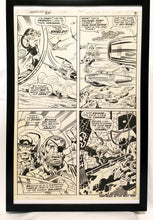 Load image into Gallery viewer, Fantastic Four #84 pg. 3 by Jack Kirby 11x17 FRAMED Original Art Poster Marvel Comics