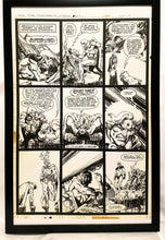 Load image into Gallery viewer, Avengers Annual #7 pg. 44 by Jim Starlin 11x17 FRAMED Original Art Poster Marvel Comics