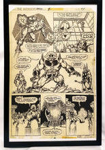 Load image into Gallery viewer, Avengers Annual #7 pg. 43 by Jim Starlin 11x17 FRAMED Original Art Poster Marvel Comics