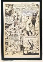 Load image into Gallery viewer, House of Mystery #188 pg. 1 by Bernie Wrightson 11x17 FRAMED Original Art Poster DC Comics