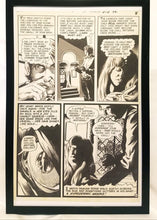 Load image into Gallery viewer, House of Secrets #92 pg. 6 by Bernie Wrightson 11x17 FRAMED Original Art Poster DC Comics