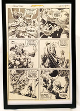 Load image into Gallery viewer, Swamp Thing #2 pg. 20 by Bernie Wrightson 11x17 FRAMED Original Art Poster DC Comics