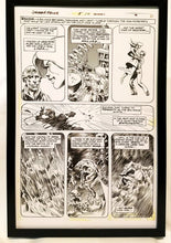 Load image into Gallery viewer, Swamp Thing #5 pg. 6 by Bernie Wrightson 11x17 FRAMED Original Art Poster DC Comics