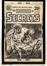 Load image into Gallery viewer, House of Secrets #106 by Bernie Wrightson 11x17 FRAMED Original Art Poster DC Comics