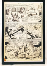 Load image into Gallery viewer, House of Mystery #181 pg. 6 by Bernie Wrightson 11x17 FRAMED Original Art Poster DC Comics