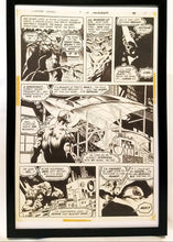 Load image into Gallery viewer, Swamp Thing #9 pg. 6 by Bernie Wrightson 11x17 FRAMED Original Art Poster DC Comics