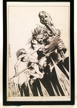 Load image into Gallery viewer, Kong the Untamed #1 by Bernie Wrightson 11x17 FRAMED Original Art Poster DC Comics