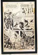 Load image into Gallery viewer, PLOP #5 pg. 1 by Bernie Wrightson 11x17 FRAMED Original Art Poster DC Comics