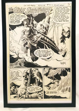Load image into Gallery viewer, Witching Hour #5 pg. 1 by Bernie Wrightson 11x17 FRAMED Original Art Poster DC Comics